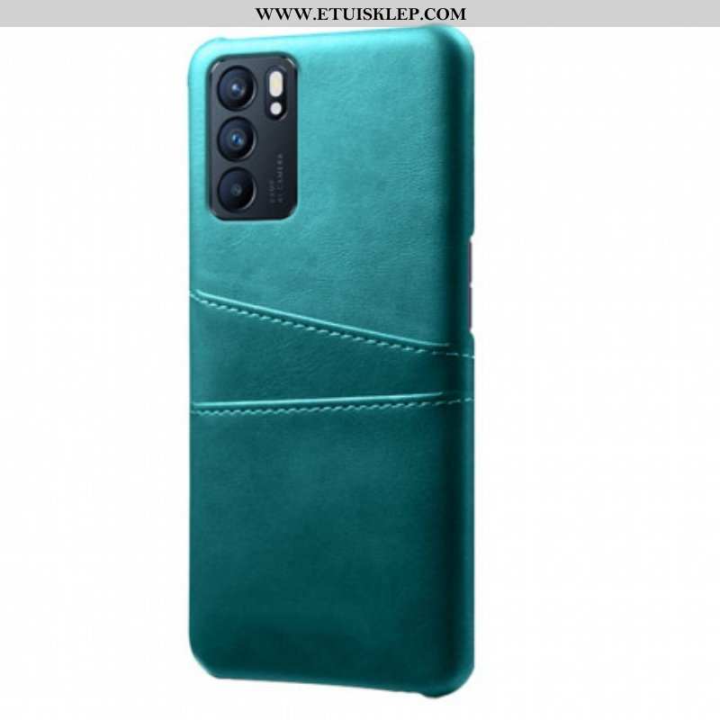 Etui do Oppo Reno 6 5G Posiadacz Karty Ksq